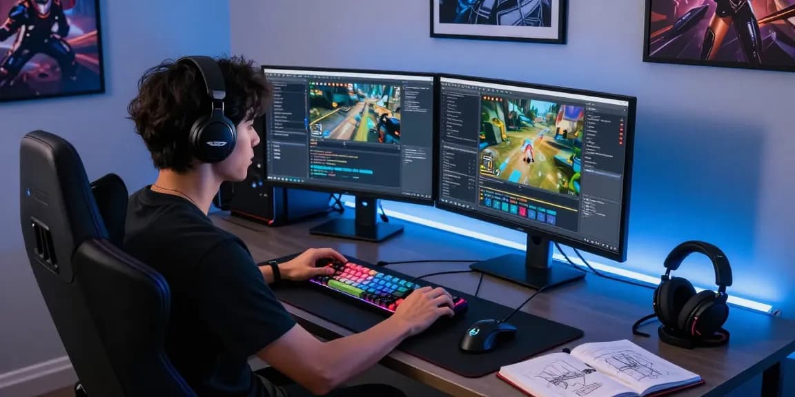 Custom atk rs6 air mechanical keyboard in a modern gaming setup
