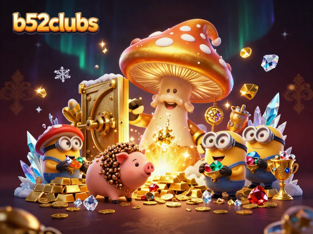 Experience thrilling wins at b52clubs with golden treasures, gems, and jackpot magic.