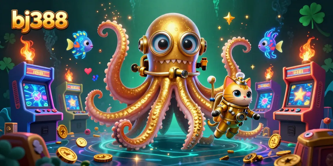 Win big with bj388 at an exciting online casino featuring vibrant gaming visuals and dynamic characters.