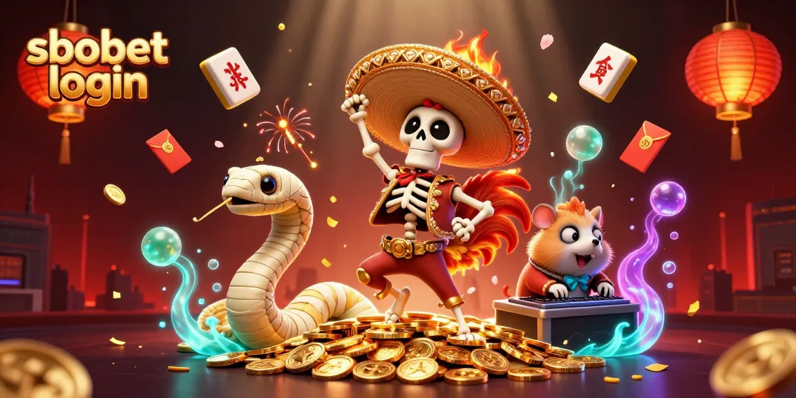 Engage with sbobet login to enjoy thrilling sports betting experiences in this vibrant digital illustration.