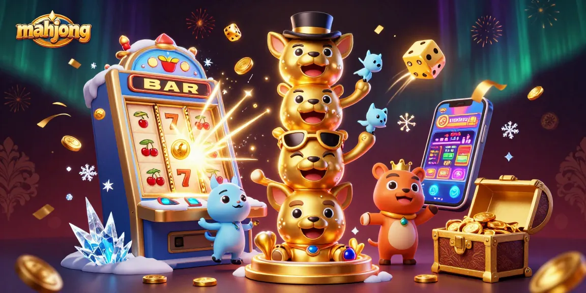 Engage in exciting mahjong gameplay with vibrant slots, jackpots, and spirited animal totems.