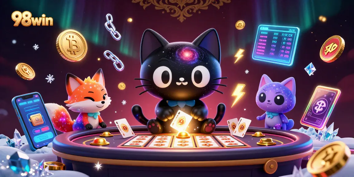 Experience the vibrant 98win cosmic casino atmosphere with captivating slot games and jackpots.