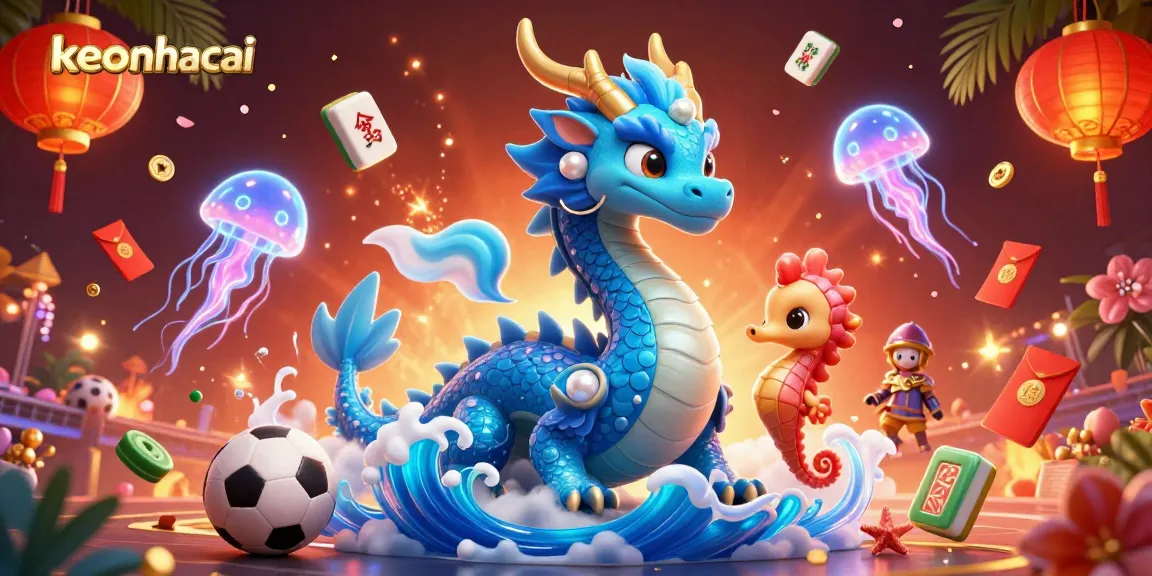 Engage with keonhacai for thrilling online sports betting featuring dynamic characters and colorful elements.